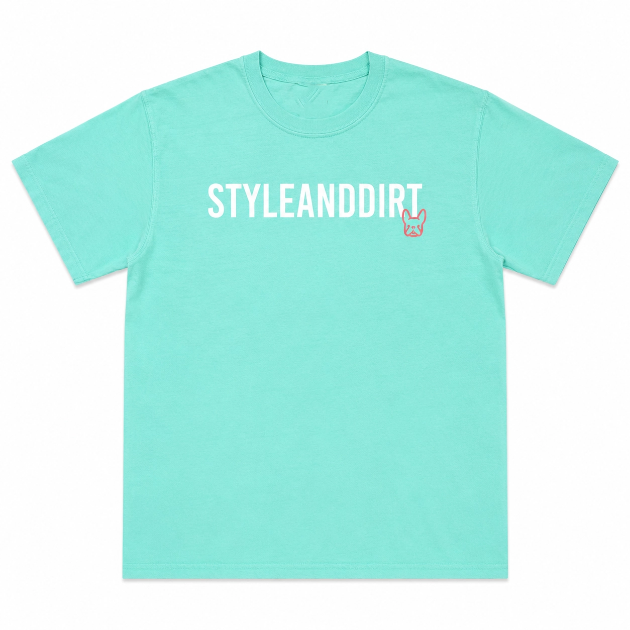 StyleAndDirt Mint Logo Tee – Unisex póló
