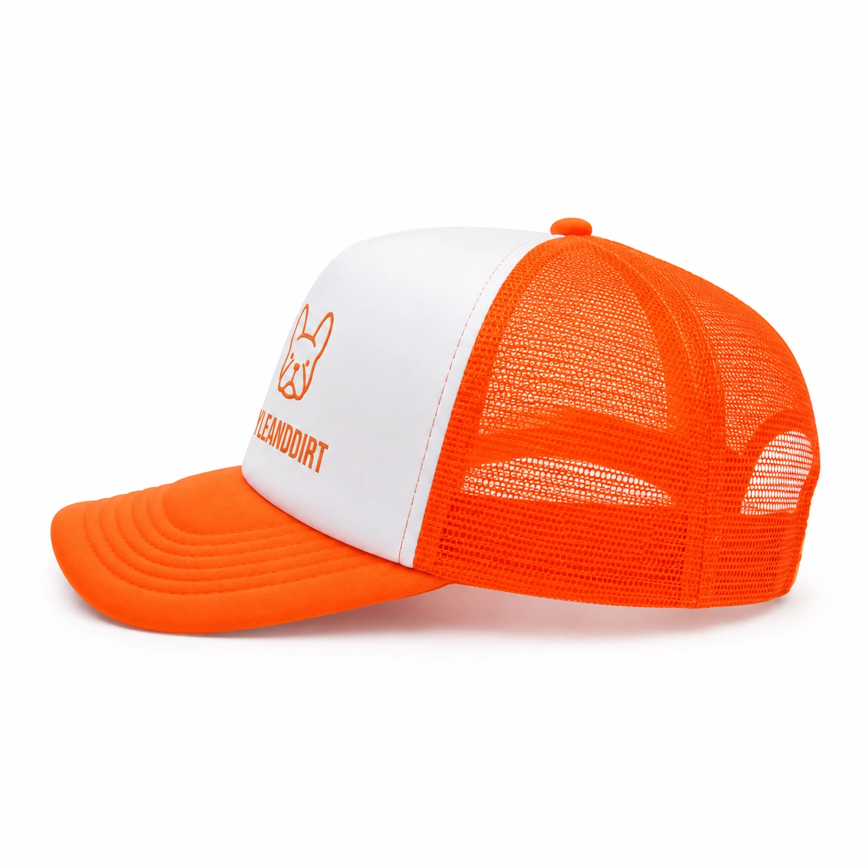 StyleAndDirt Felnőtt Neon Orange Foam Sapka - Image 2
