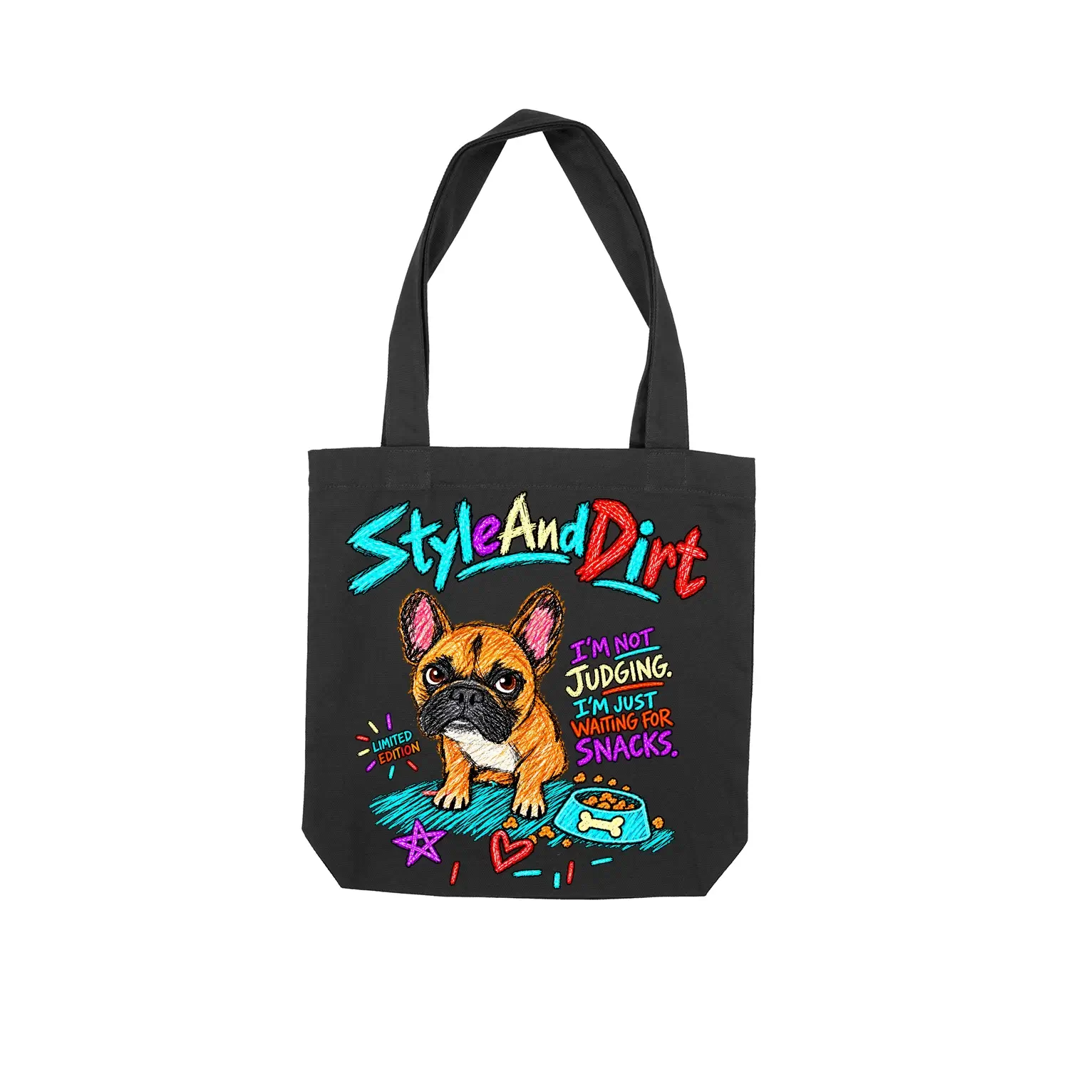 Beige Draw – Tote Bag